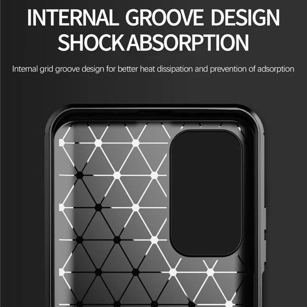 TechSuit - Carbon Silicone - Xiaomi Mi 10T 5G / Mi 10T Pro 5G - Black