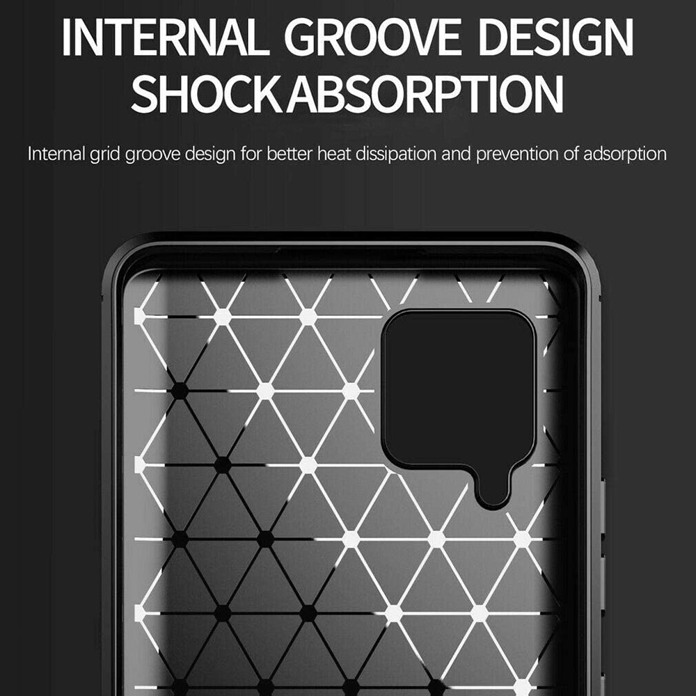 TechSuit - Carbon Silicone - Galaxy A42 5G - Black