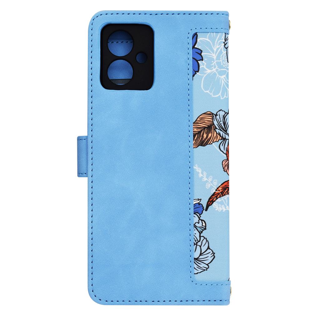 Techsuit - FlipCraft - Motorola Moto G14 - Vibrant Blue