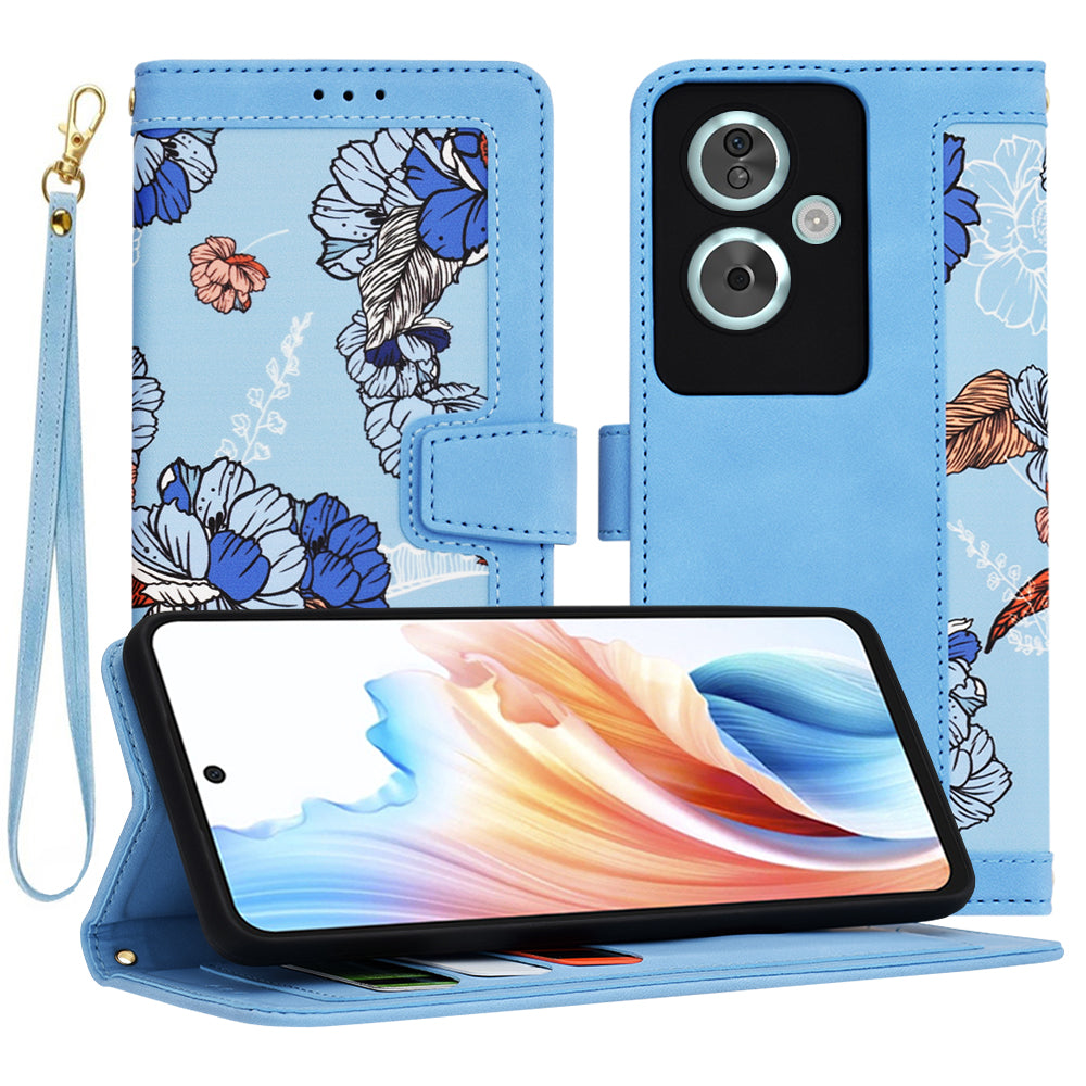 Techsuit - FlipCraft - Oppo A79 5G / OnePlus Nord N30 SE - VibrantÂ Blue