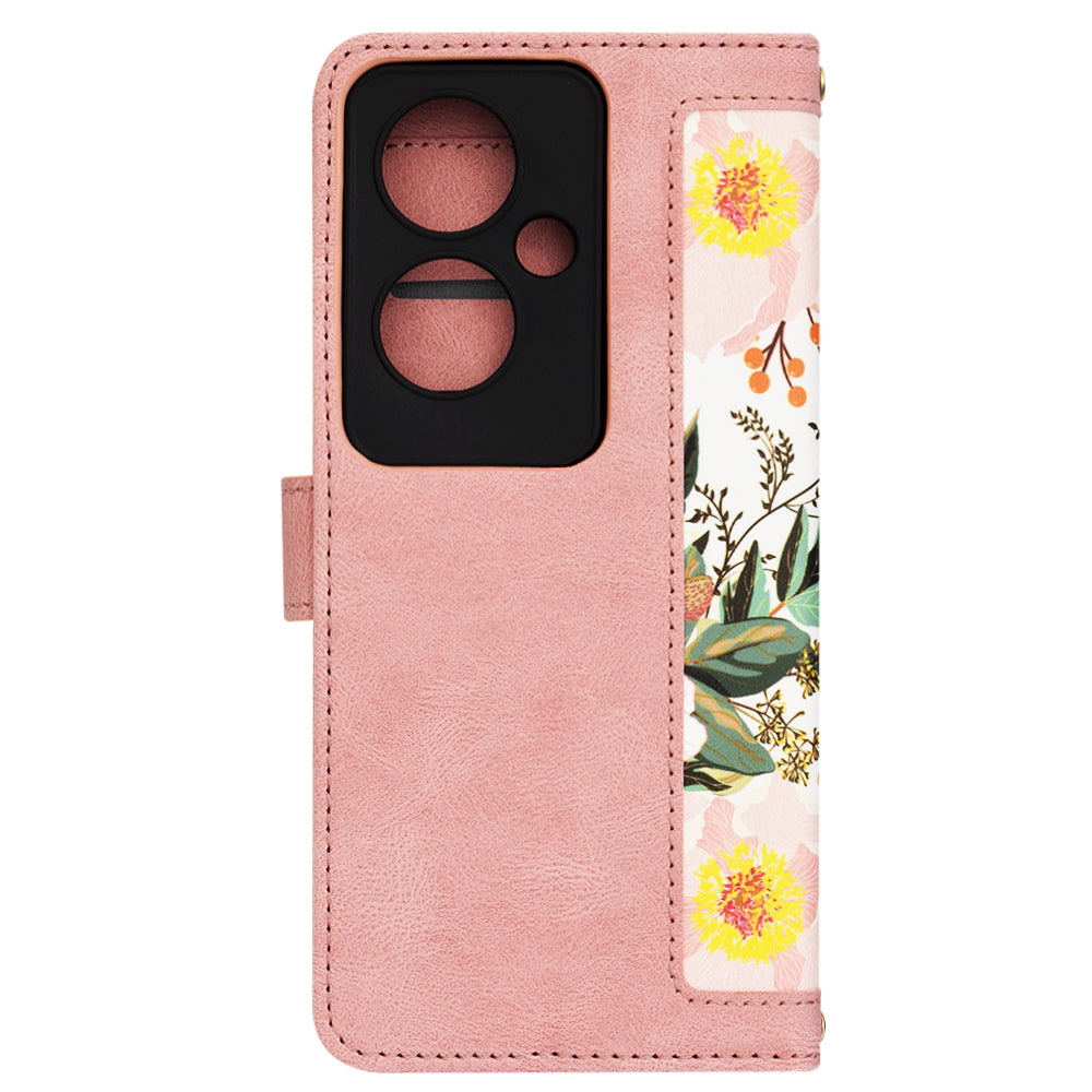 Techsuit - FlipCraft - Oppo Reno11 F - Sweetheart Pink