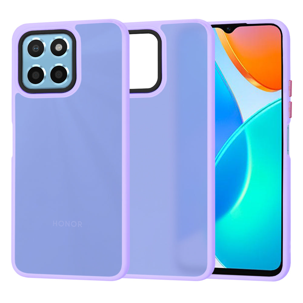 Techsuit - HaloFrostÂ Series - Honor X6 / X8 5G / 70 Lite - Light Purple