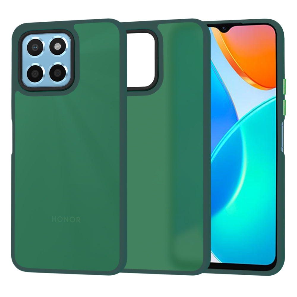 Techsuit - HaloFrostÂ Series - Honor X6 / X8 5G / 70 Lite - Midnight Green