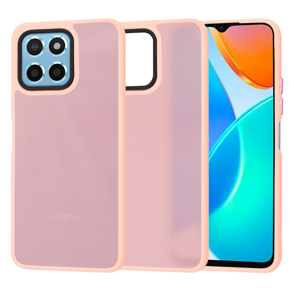 Techsuit - HaloFrostÂ Series - Honor X6 / X8 5G / 70 Lite - Pink