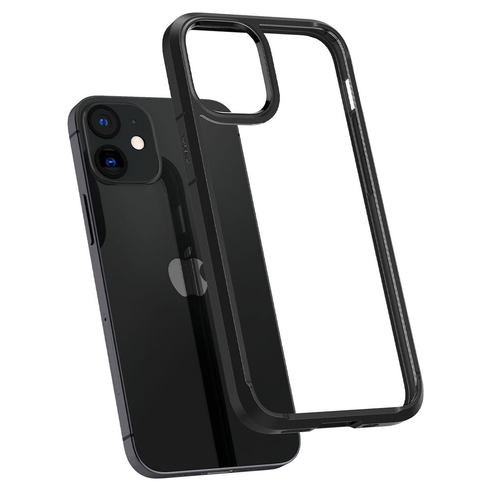 Spigen Ultra Hybrid Case For Iphone 12 / Iphone 12 Pro - Matte Black