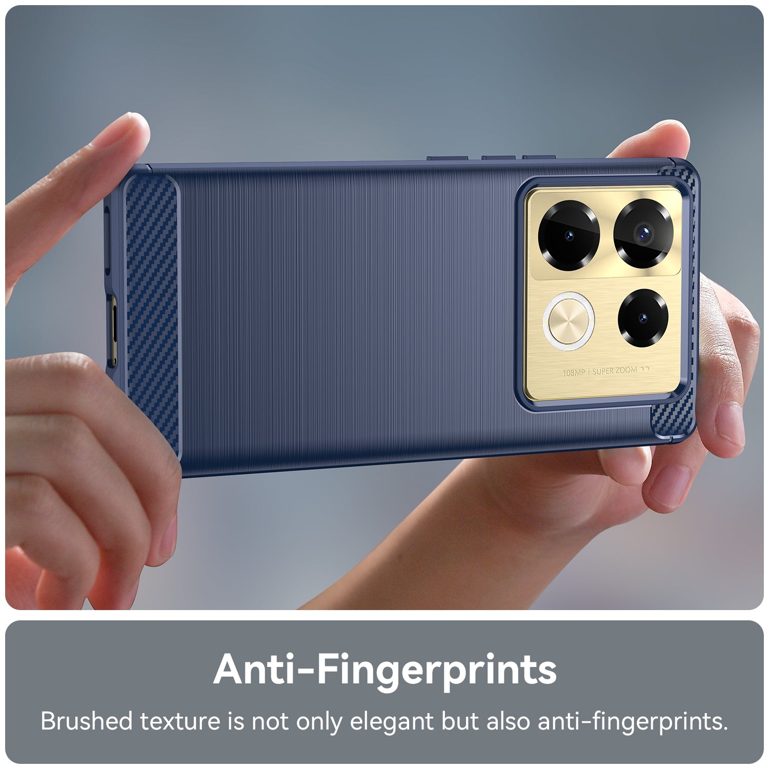 Techsuit - Carbon Silicone - Infinix Note 40 Pro+ - Blue