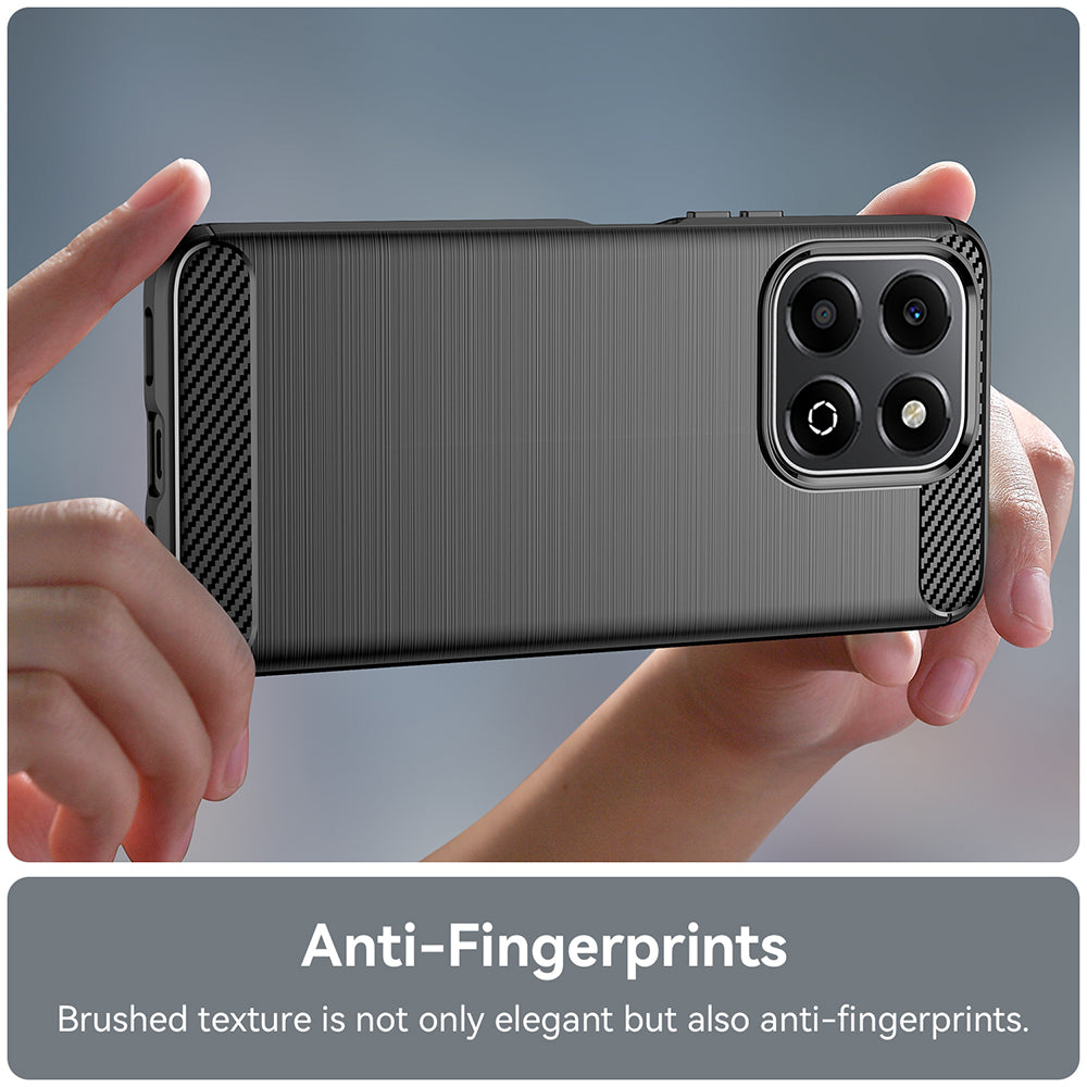 Techsuit - Carbon Silicone - Honor X6b - Black