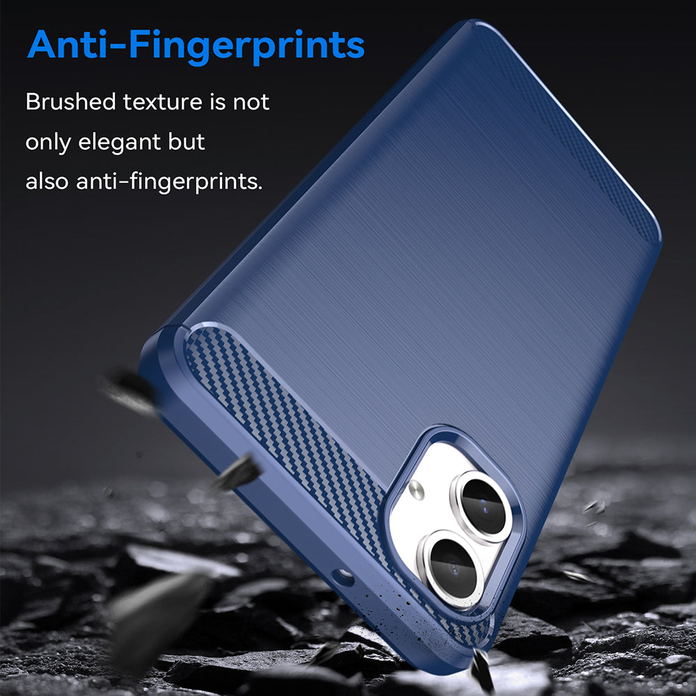 Techsuit - Carbon Silicone - Galaxy A06 - Blue