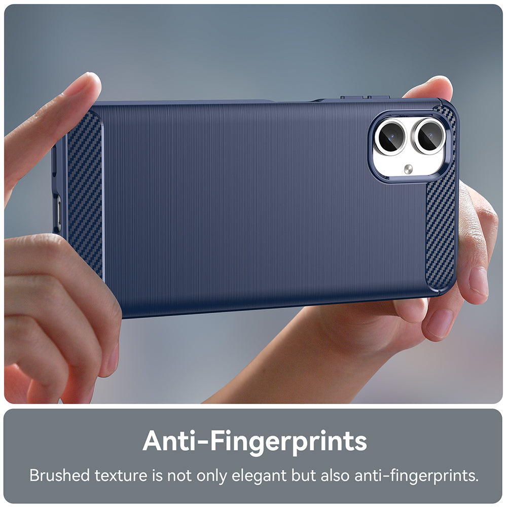 Techsuit - Carbon Silicone - Galaxy A06 - Blue