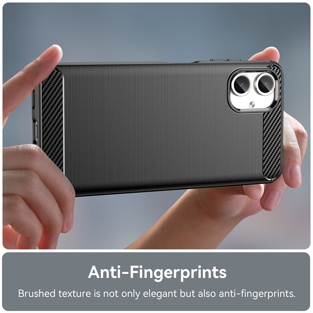 Techsuit - Carbon Silicone - Galaxy A06 - Black