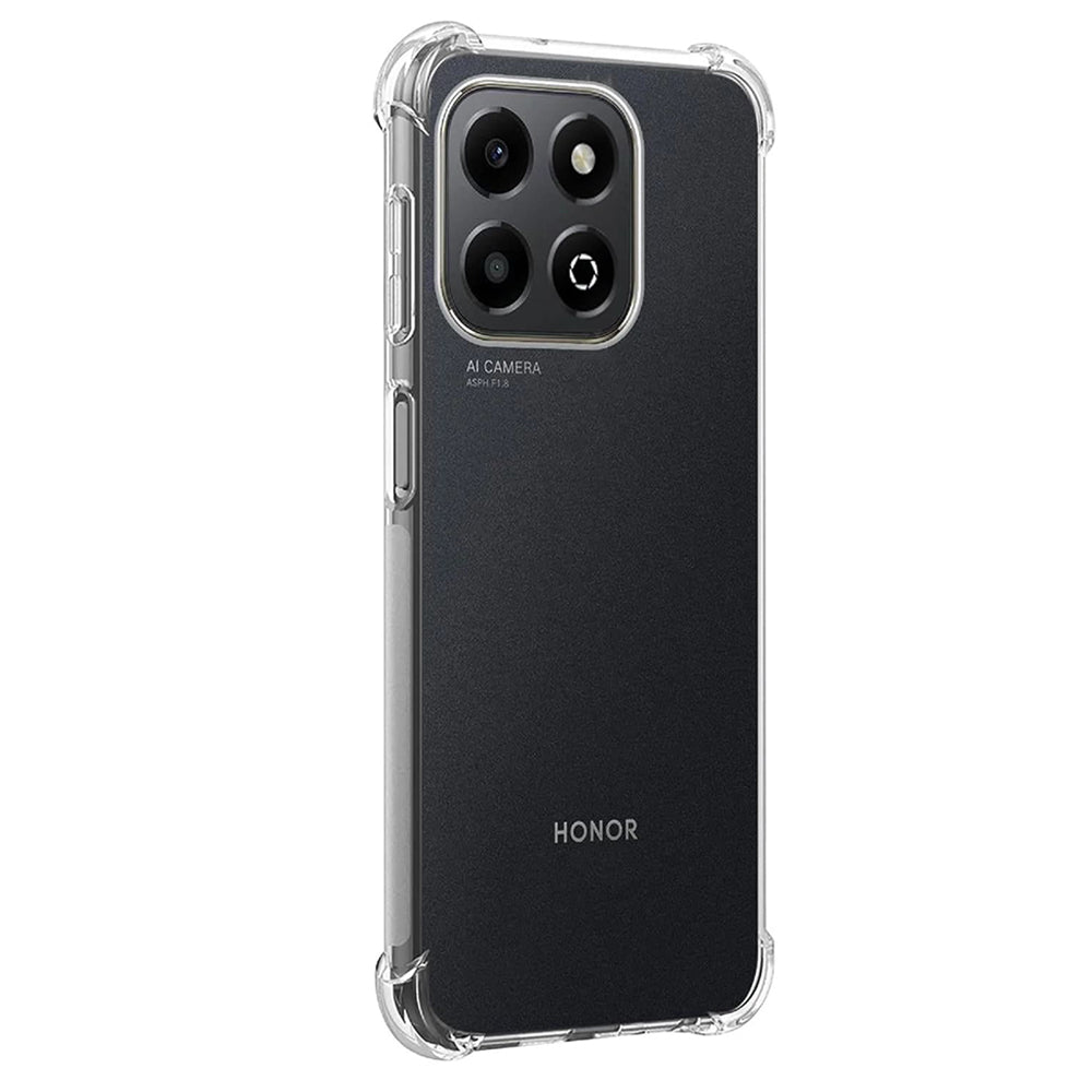 Techsuit - Shockproof Clear Silicone - Honor X6b - Clear