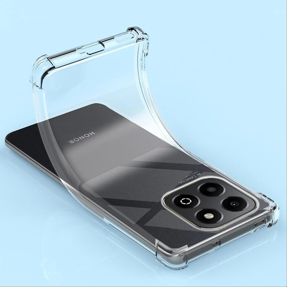 Techsuit - Shockproof Clear Silicone - Honor X6b - Clear