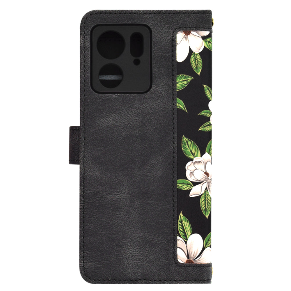 Techsuit - FlipCraft - Motorola Edge 40 / Edge (2023) - Flowers of the Dawn