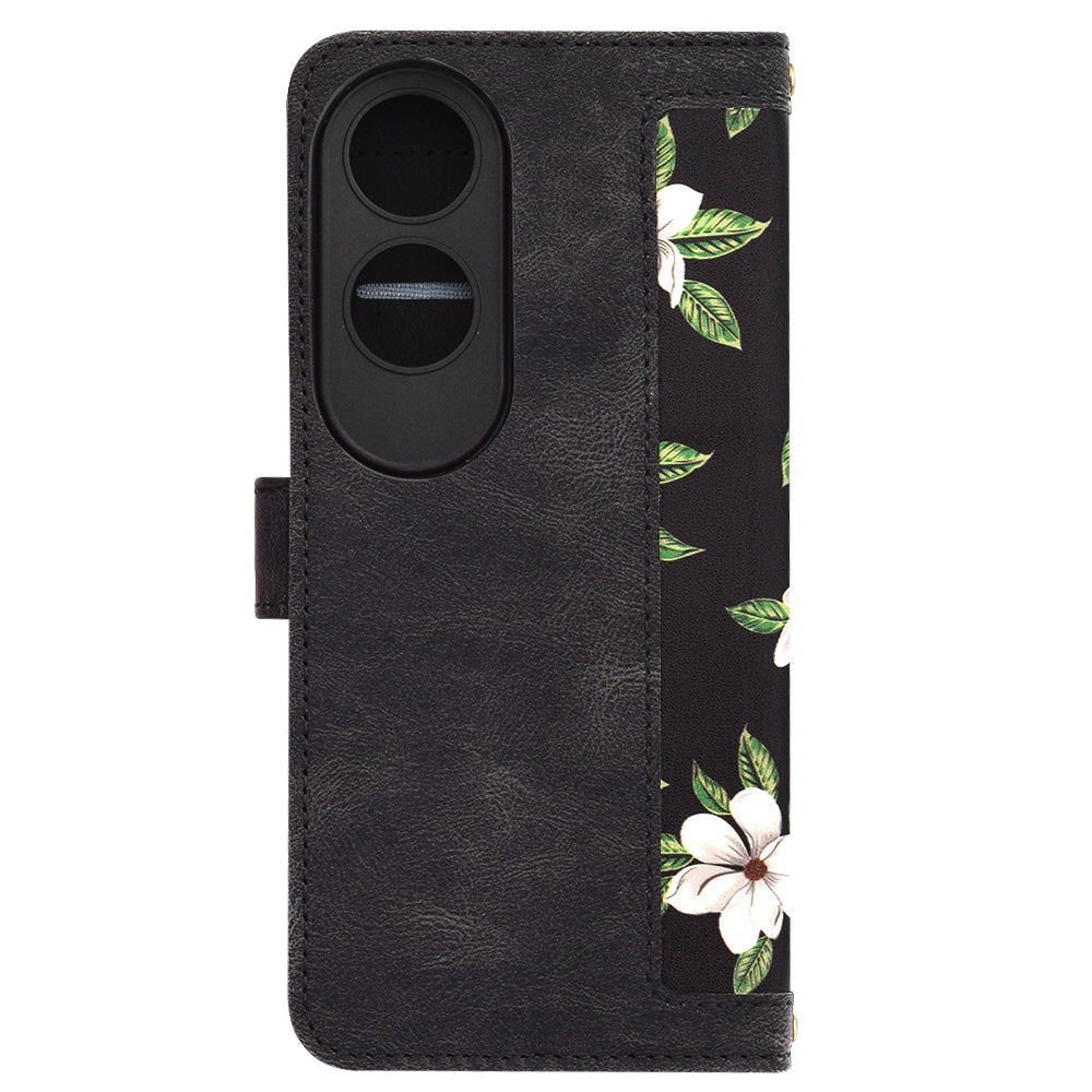 Techsuit - FlipCraft - Oppo A60 4G - Flowers of the Dawn