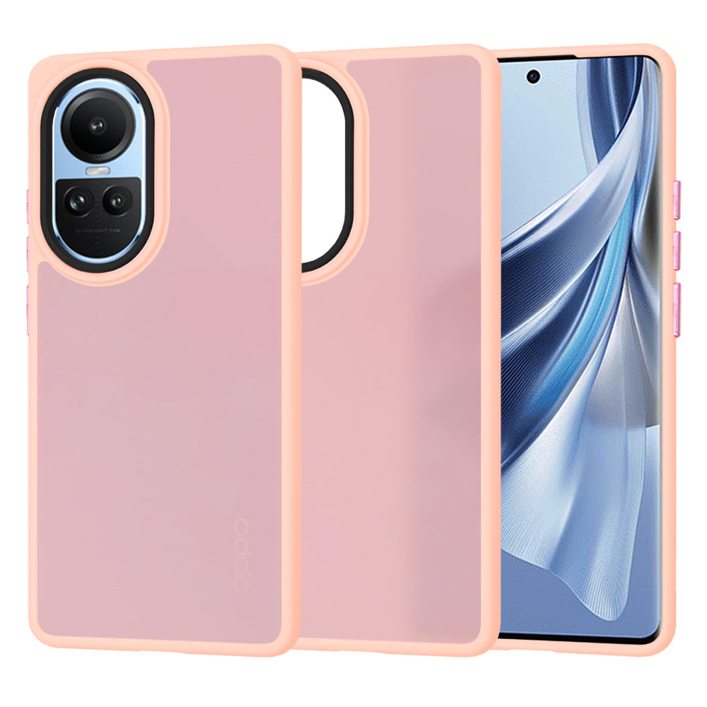 Techsuit - HaloFrostÂ Series - Oppo Reno10 / Reno10 Pro - Pink