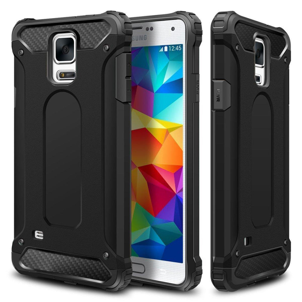 Techsuit - Hybrid Armor - Samsung Galaxy S5 G900 - Black