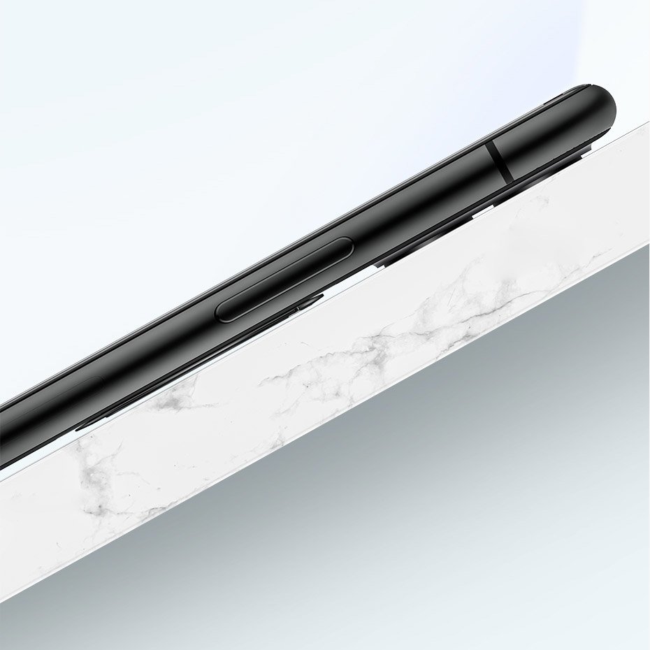 Baseus - Phone Ring Invizible (SUYB-0S) - Standing and Folding Feature, 360° Rotating, Ultra-Thin, 3M Adhesive - Silver