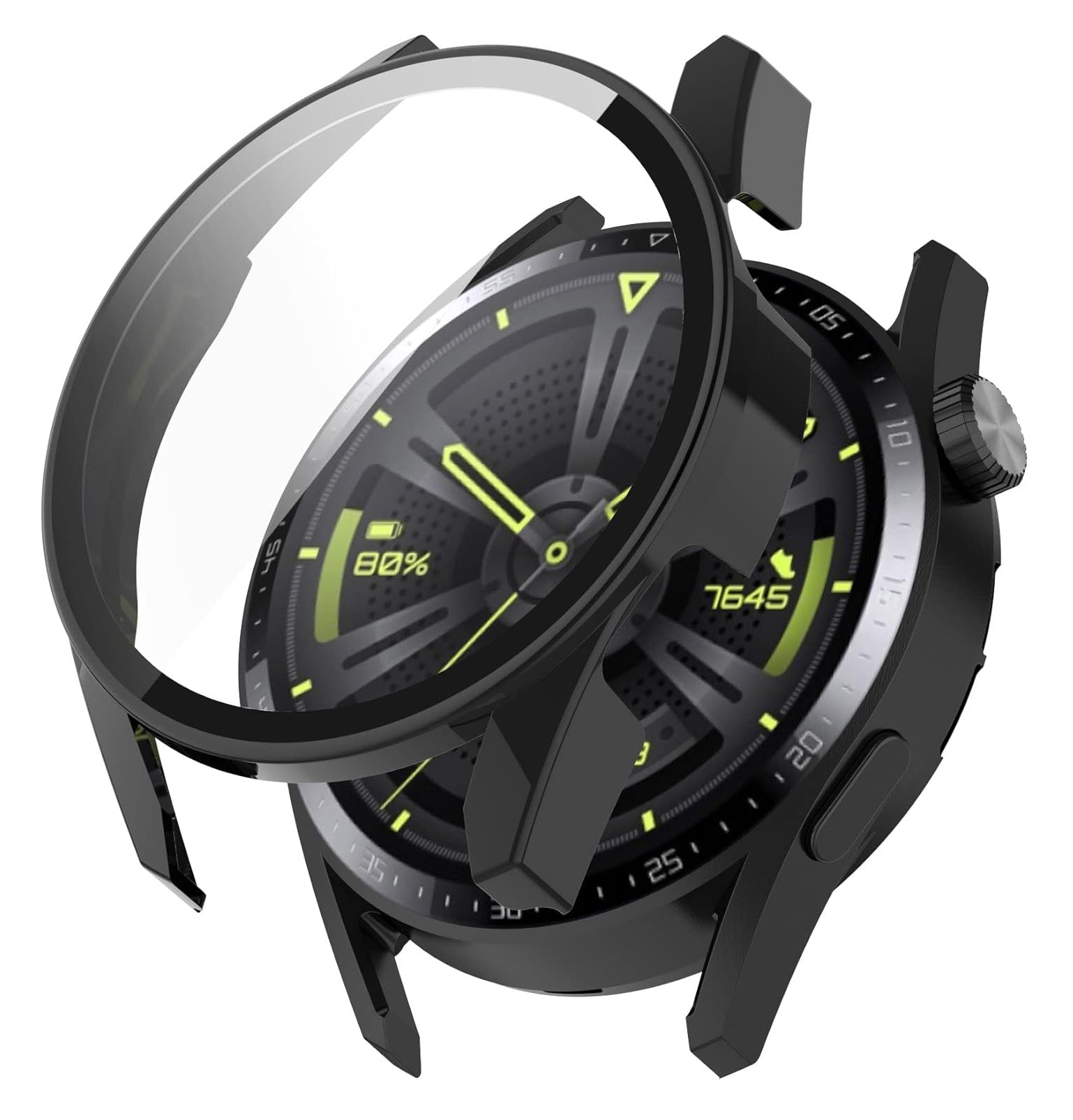 Techsuit - Defense360 Pro - Huawei Watch GT 3 (46mm) - Black