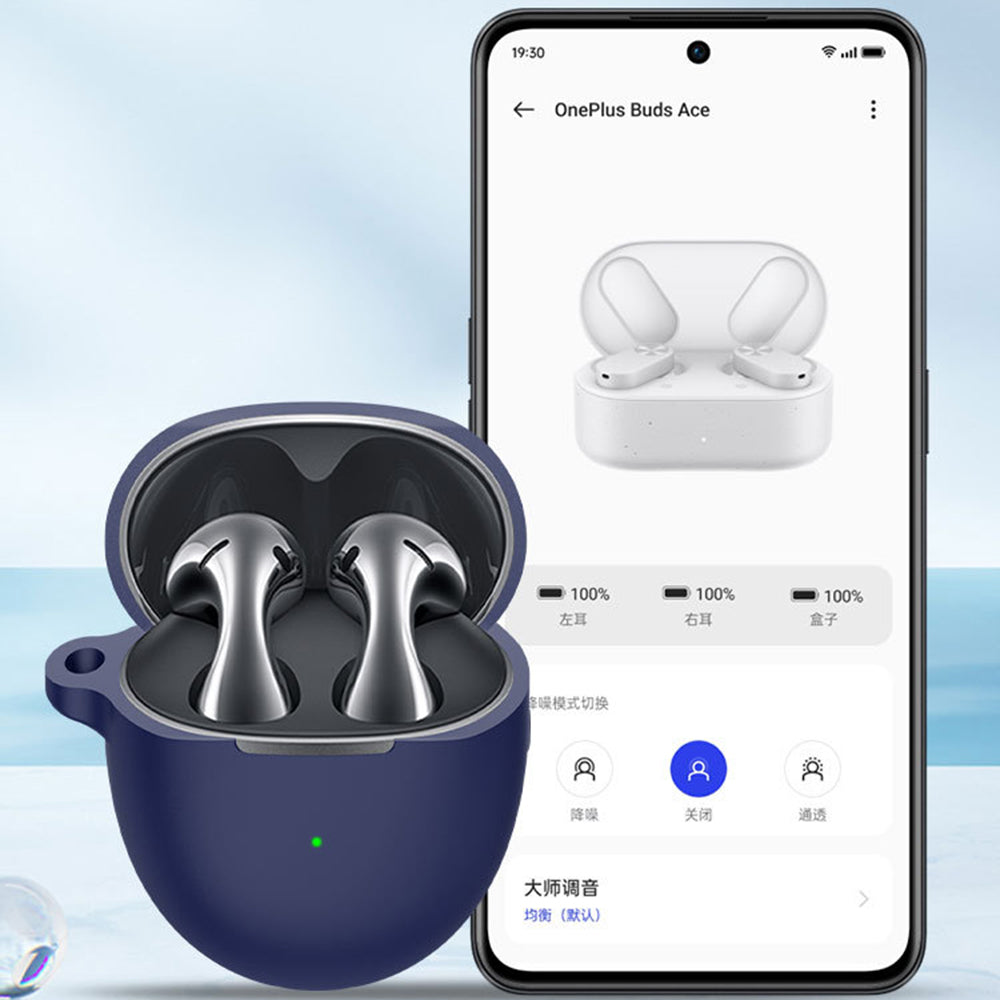 Techsuit - Silicone Case - for Huawei FreeBuds 5, Smooth Ultrathin Material - Black