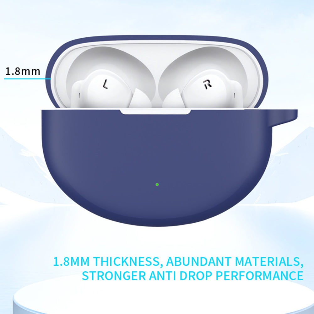 Techsuit - Silicone Case - for OnePlus Nord Buds 3 Pro, Smooth Ultrathin Material - Black