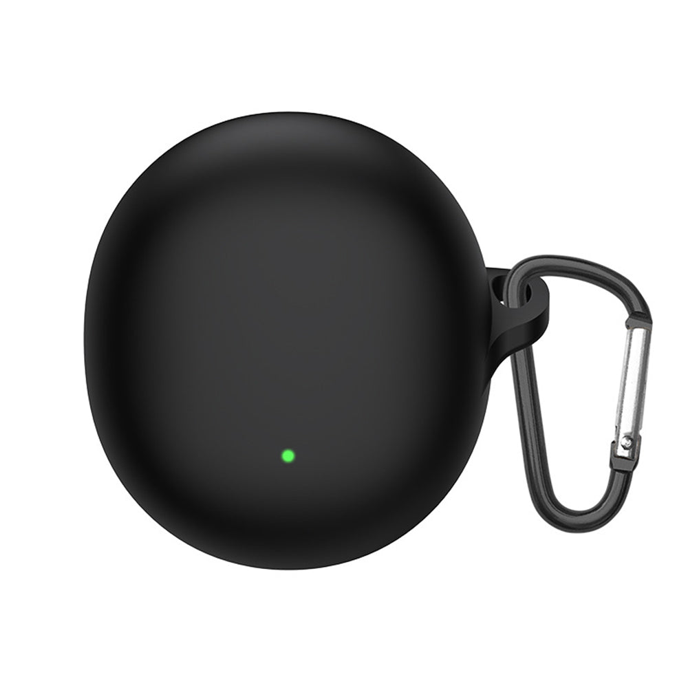 Techsuit - Silicone Case - for Oppo Enco Air3, Smooth Ultrathin Material - Black