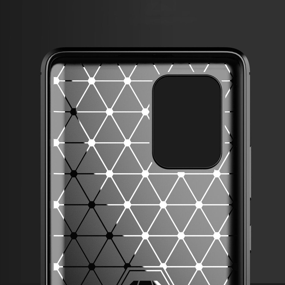 Techsuit - Carbon Silicone - Galaxy S10 Lite - Black