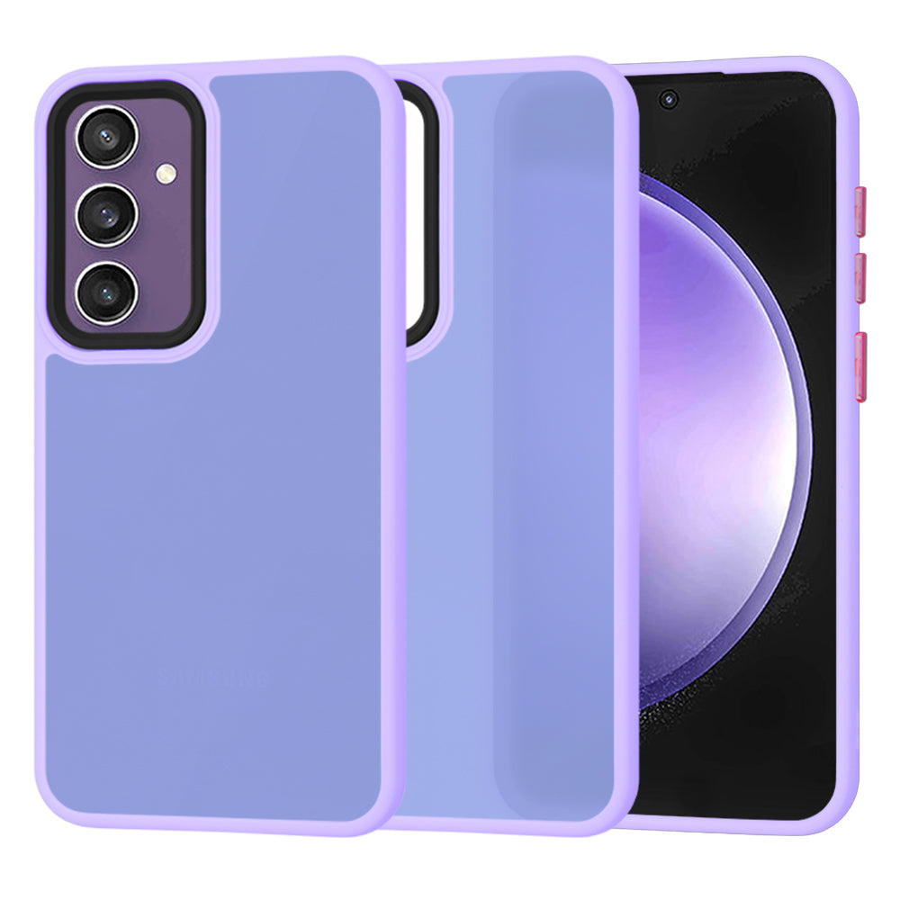 Techsuit - HaloFrostÂ Series - Samsung Galaxy S23 FE - Light Purple