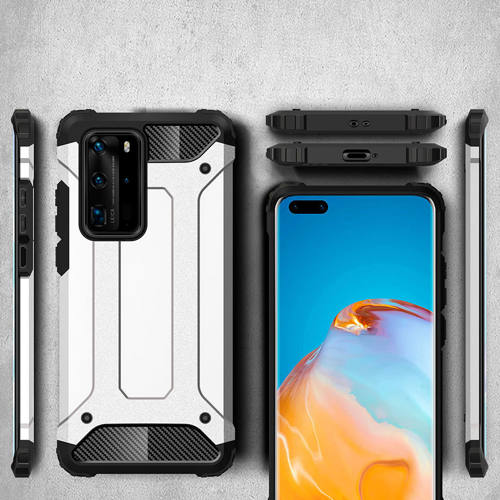 Techsuit - Hybrid Armor - Huawei P40 Pro - Black
