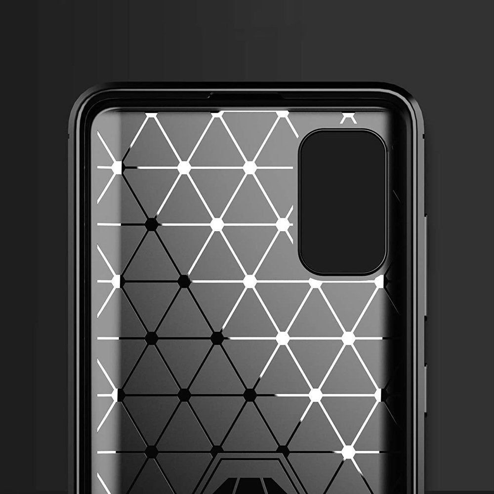 Techsuit - Carbon Silicone - Huawei P40 Pro - Black