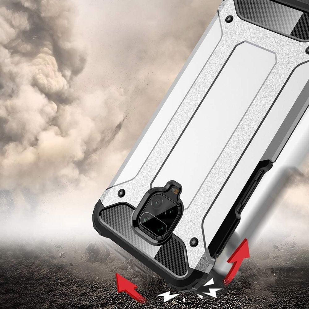 Techsuit - Hybrid Armor - Xiaomi Redmi Note 9S / Note 9 Pro / Note 9 Pro Max - Black