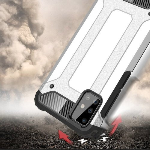 Techsuit - Hybrid Armor - Samsung Galaxy A71 4G - Black