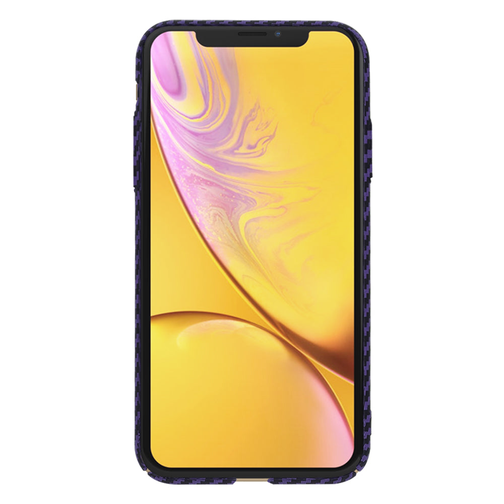 Techsuit - Carbonite FiberShell - iPhone XR - Purple