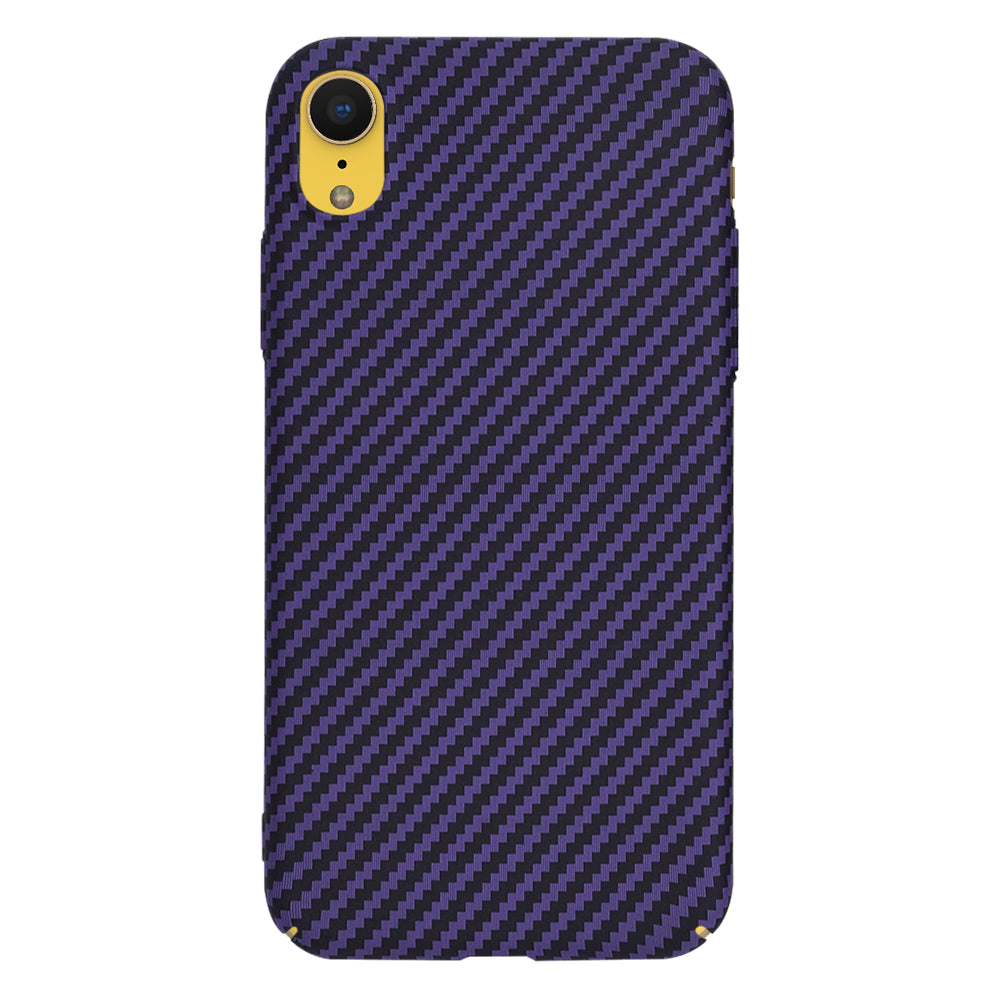 Techsuit - Carbonite FiberShell - iPhone XR - Purple