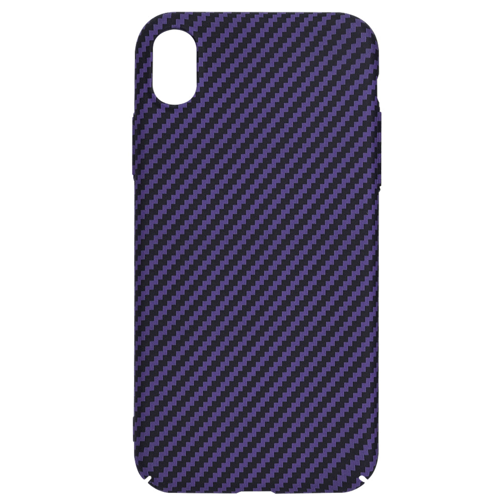 Techsuit - Carbonite FiberShell - iPhone XR - Purple