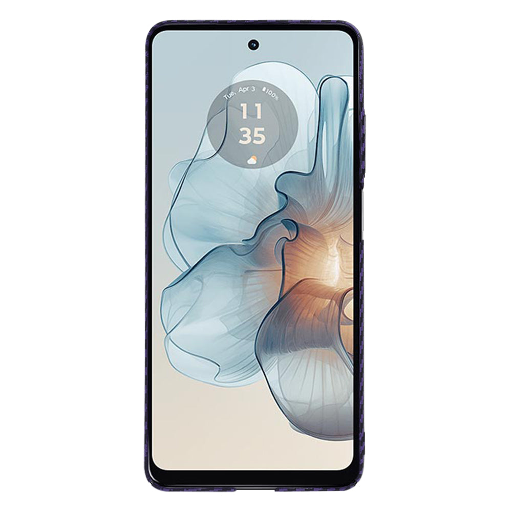 Techsuit - Carbonite FiberShell - Motorola Moto G24 Power - Purple