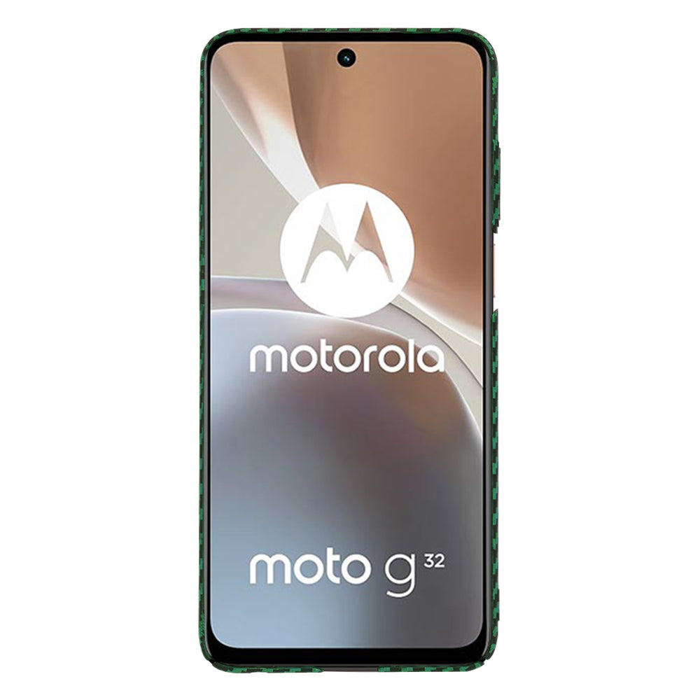 Techsuit - Carbonite FiberShell - Motorola Moto G32 - Green