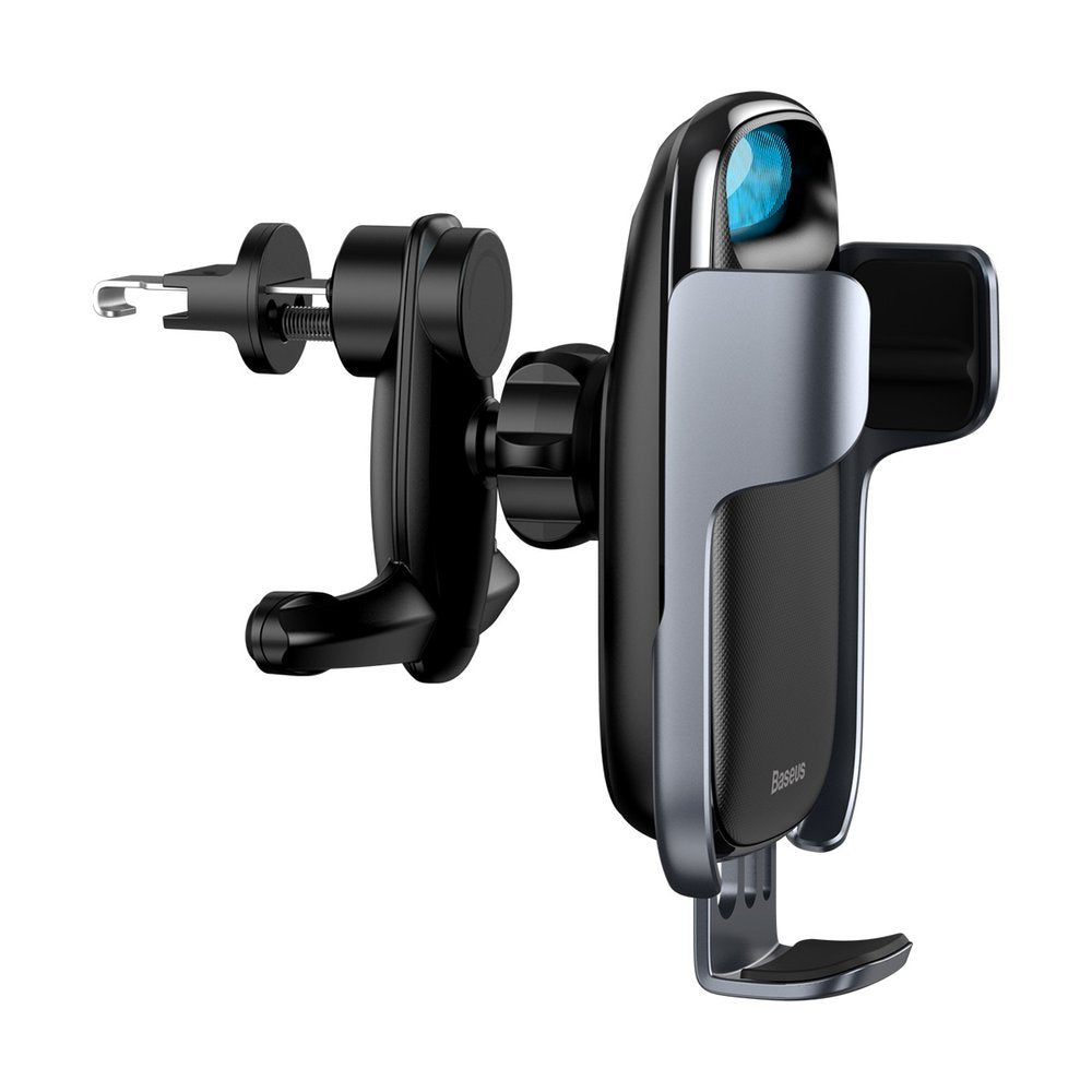 Baseus - Car Holder with Wireless Charging Milky Way (WXHW02-01) - for Air Vent, 15W - Black
