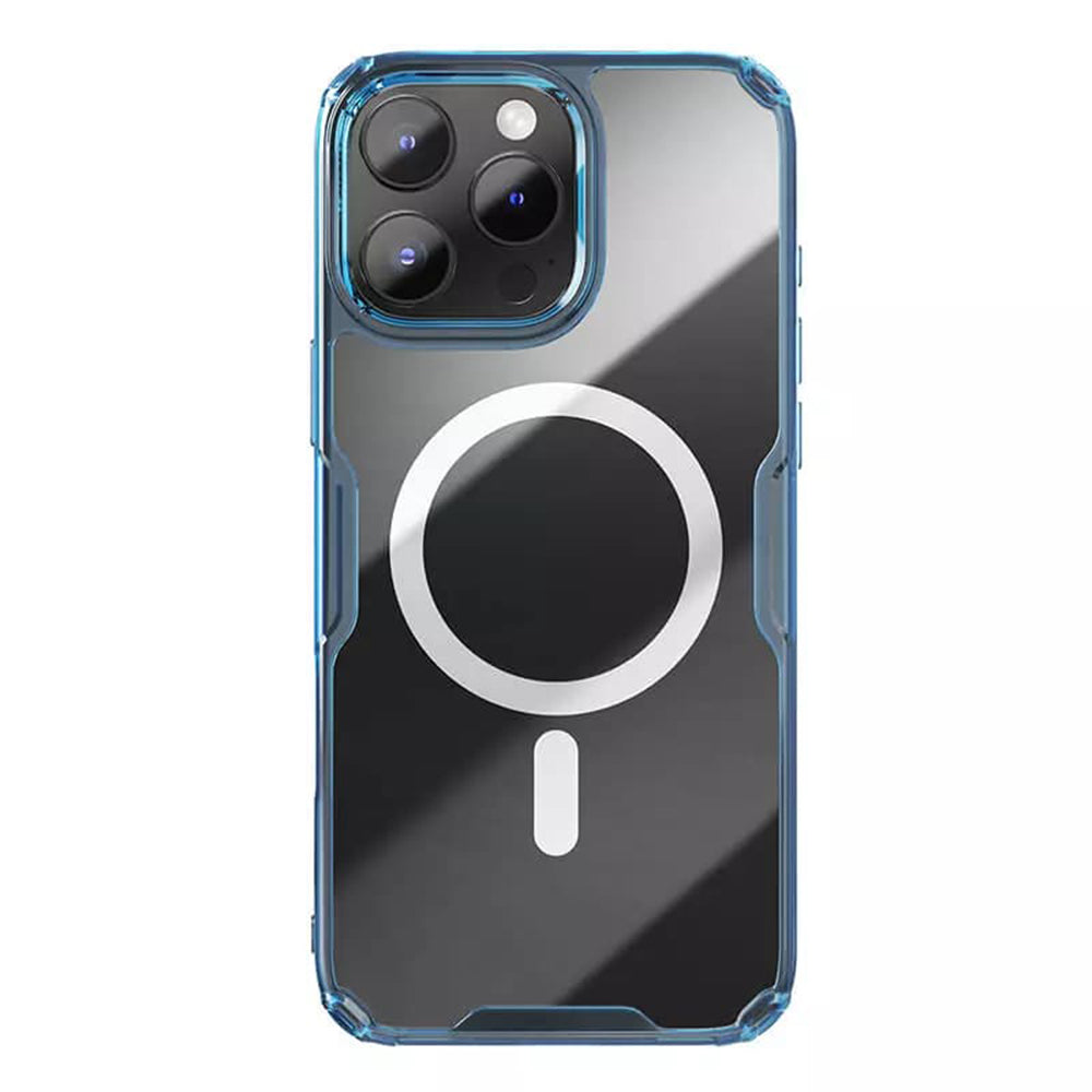 Nillkin - Nature TPU Pro MagSafe Case - iPhone 16 Pro Max - Blue
