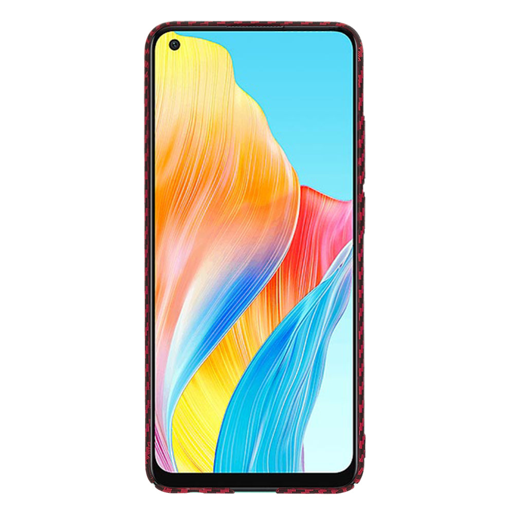 Techsuit - Carbonite FiberShell - Oppo A78 4G - Red