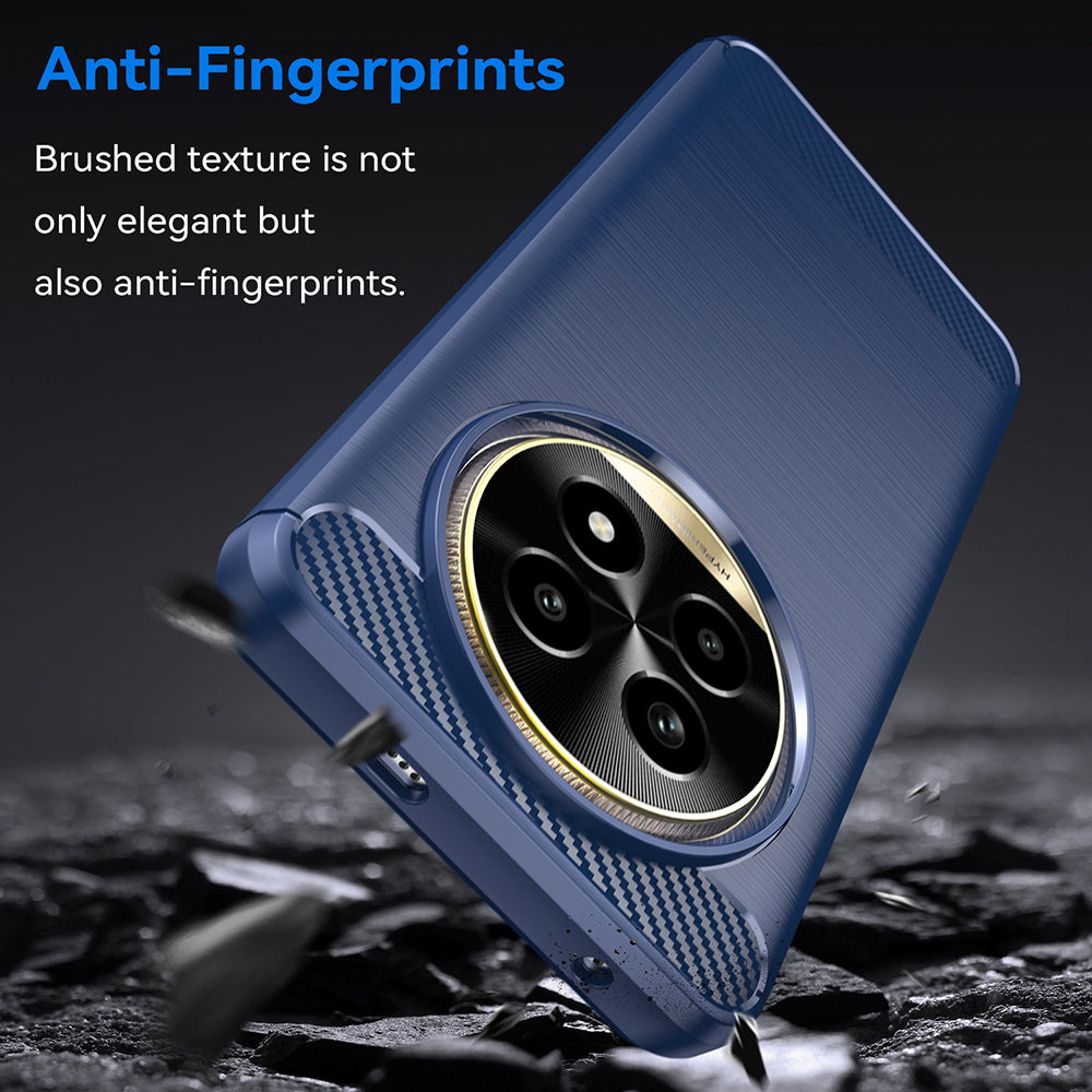 Techsuit - Carbon Silicone - Realme 13 Pro / 13 Pro+ - Blue