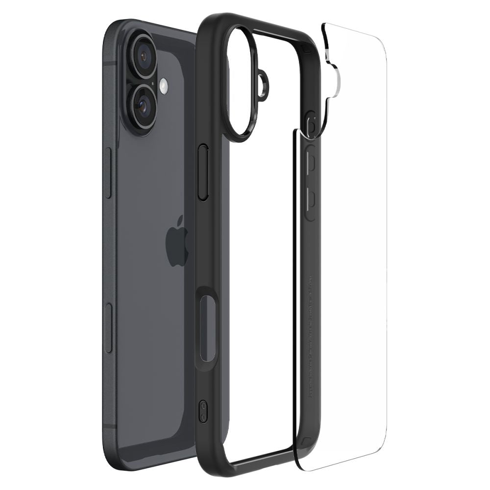 Spigen Ultra Hybrid Iphone 16 Plus Case - Matte Black