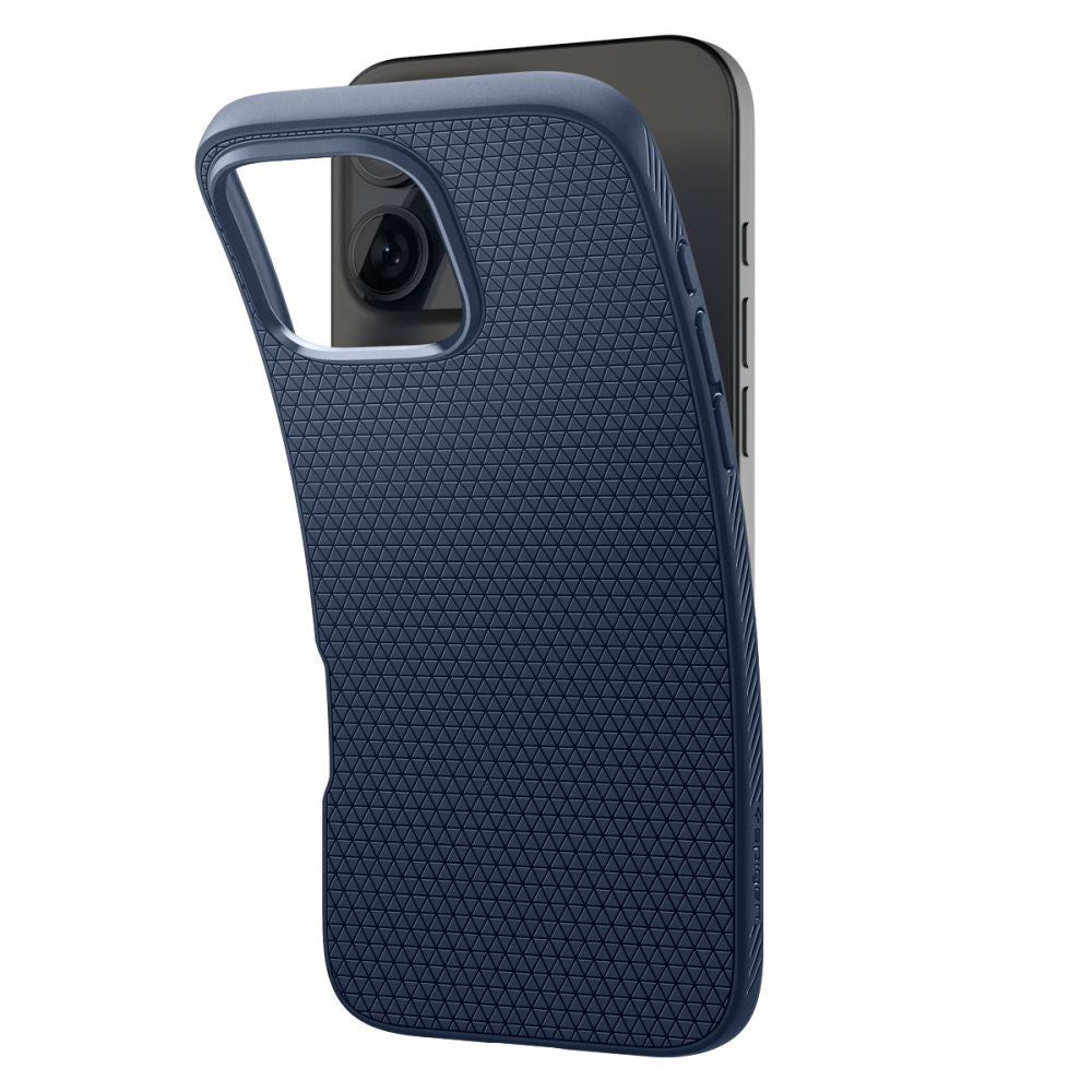 Spigen Liquid Air Case For Iphone 16 Pro Max - Blue