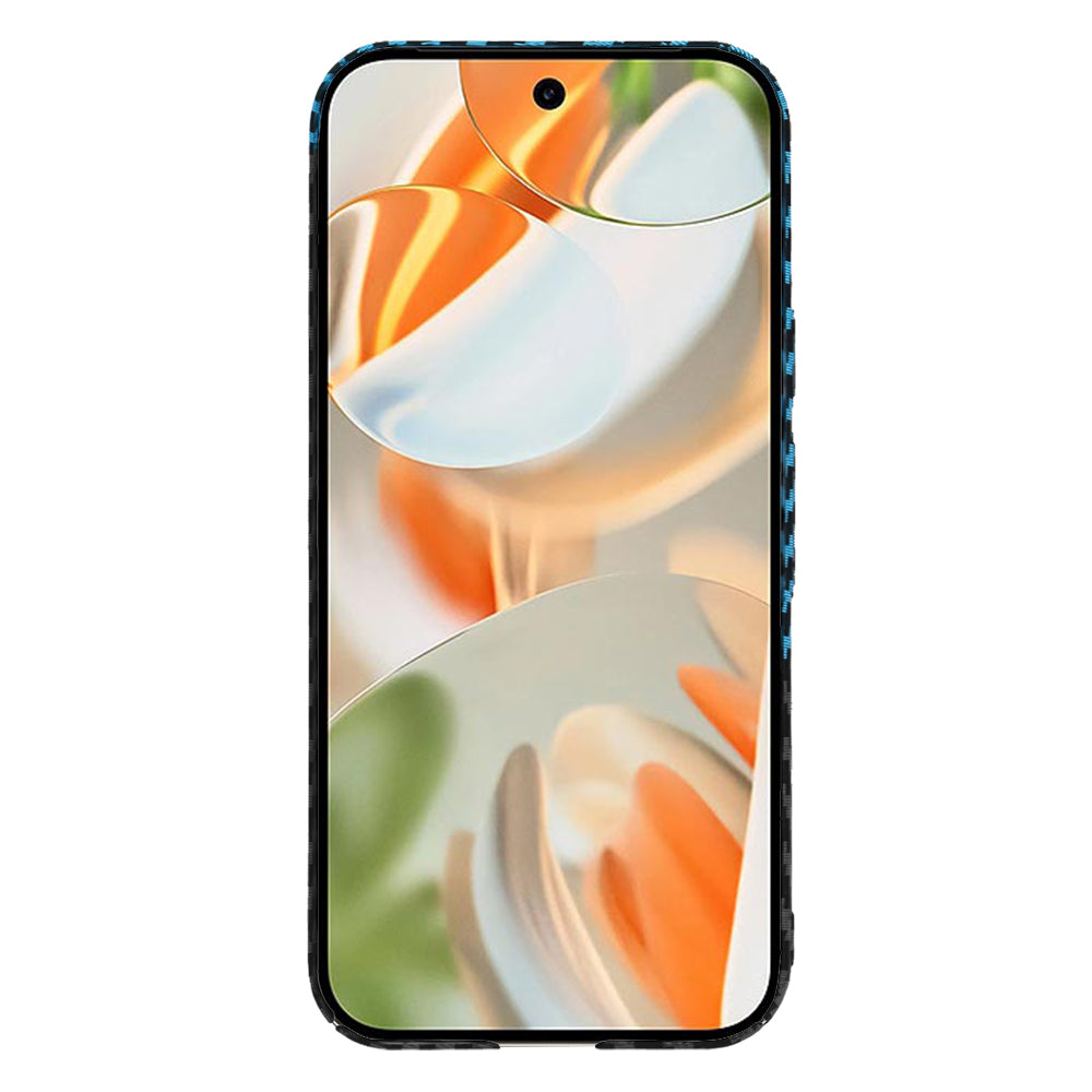 Techsuit - Carbonite FiberShell - Google Pixel 9 Pro - Blue Pulse