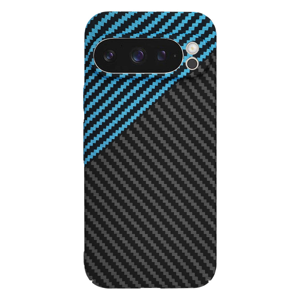 Techsuit - Carbonite FiberShell - Google Pixel 9 Pro - Blue Pulse