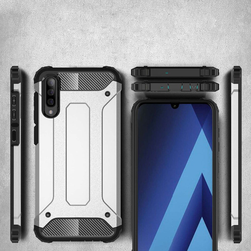 Techsuit - Hybrid Armor - Samsung Galaxy A70 / A70s - Black
