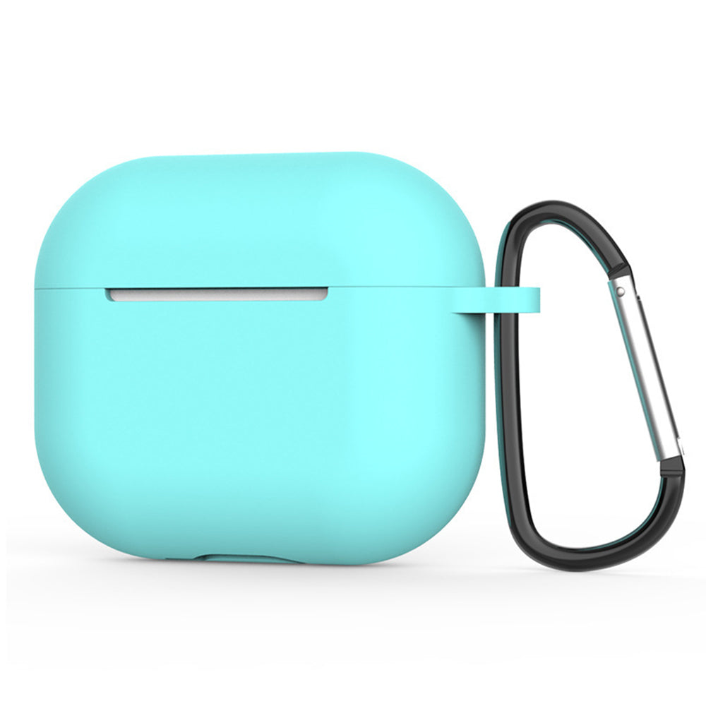 Techsuit - Silicone Case - for AirPods 4, Smooth Ultrathin Material - Turquoise