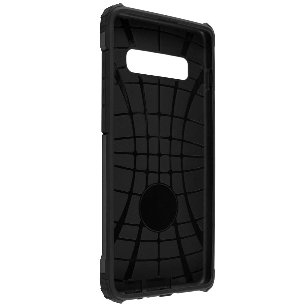 Techsuit - Hybrid Armor - Galaxy S10 Plus - Black