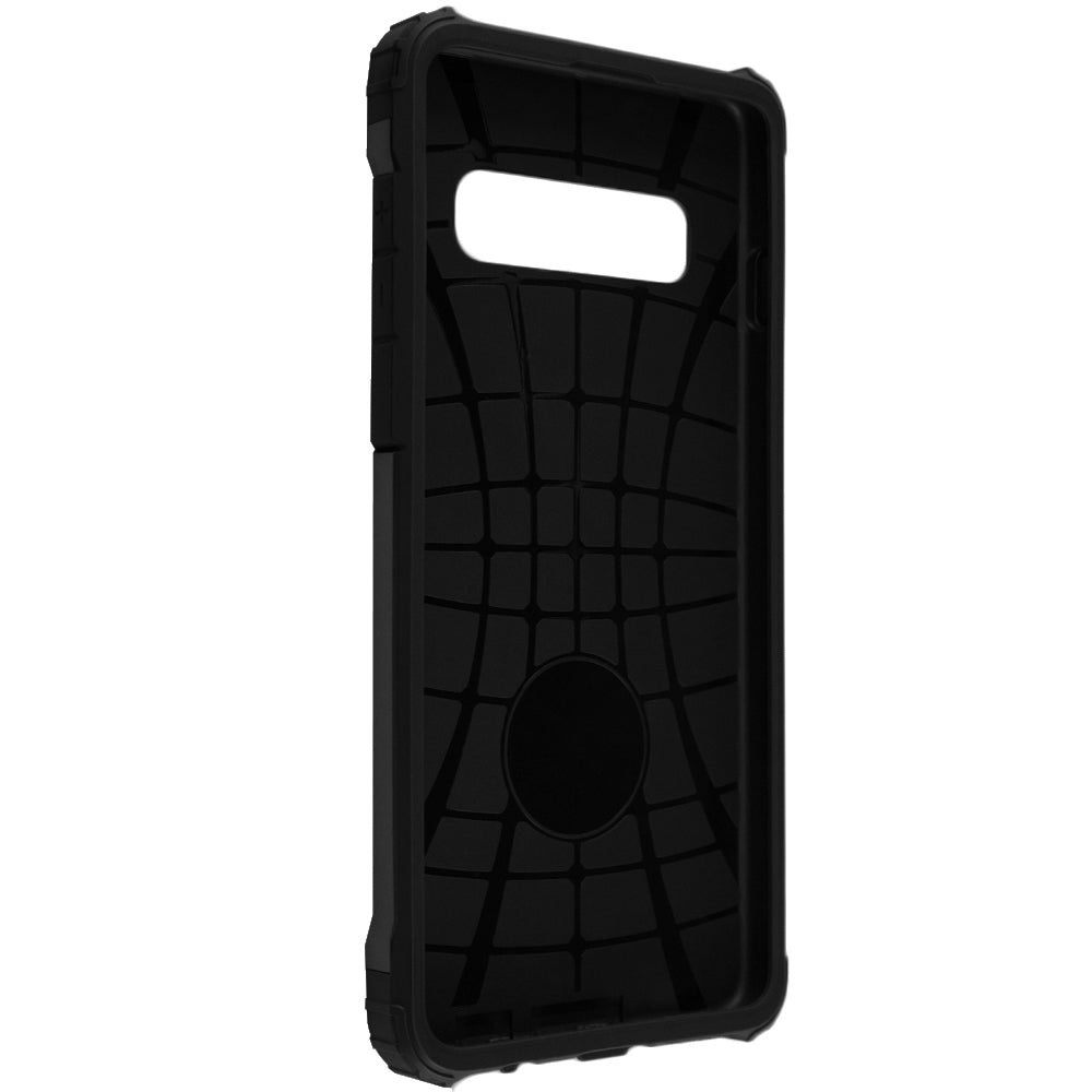 Techsuit - Hybrid Armor - Galaxy S10 - Black