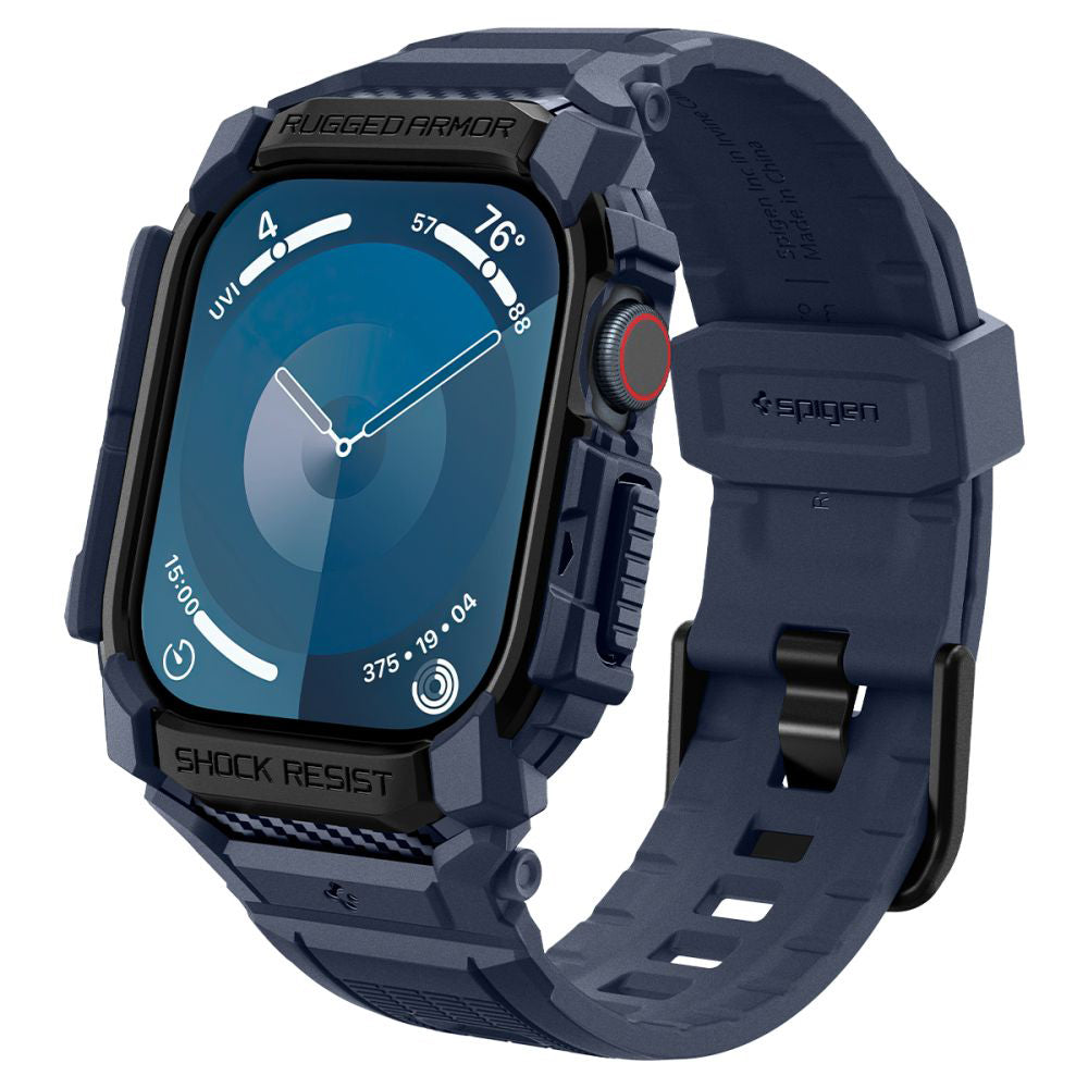 Spigen - Rugged Armor Pro - Apple Watch 10 46mm / Watch 11 46mm - Navy Blue