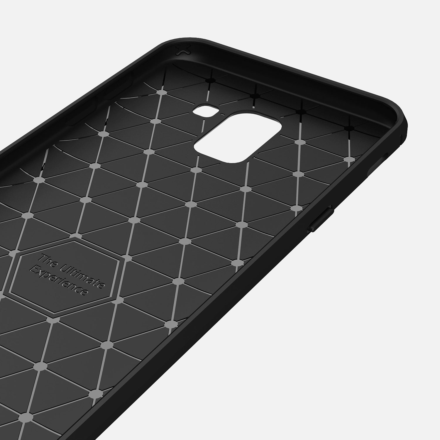Techsuit - Carbon Silicone - Galaxy J6 2018 - Black